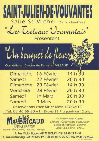 1997 - UN BOUQUET DE FLEURS
